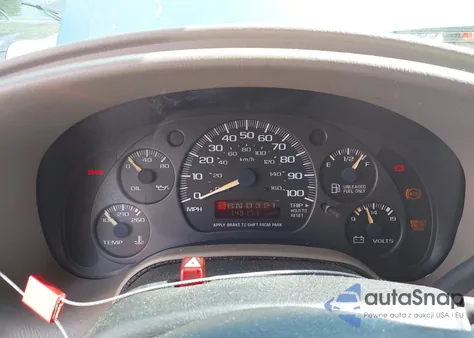 2002 Chevrolet Astro Ls z USA, uszkodzony, nr VIN 1GNEL19X42B118280